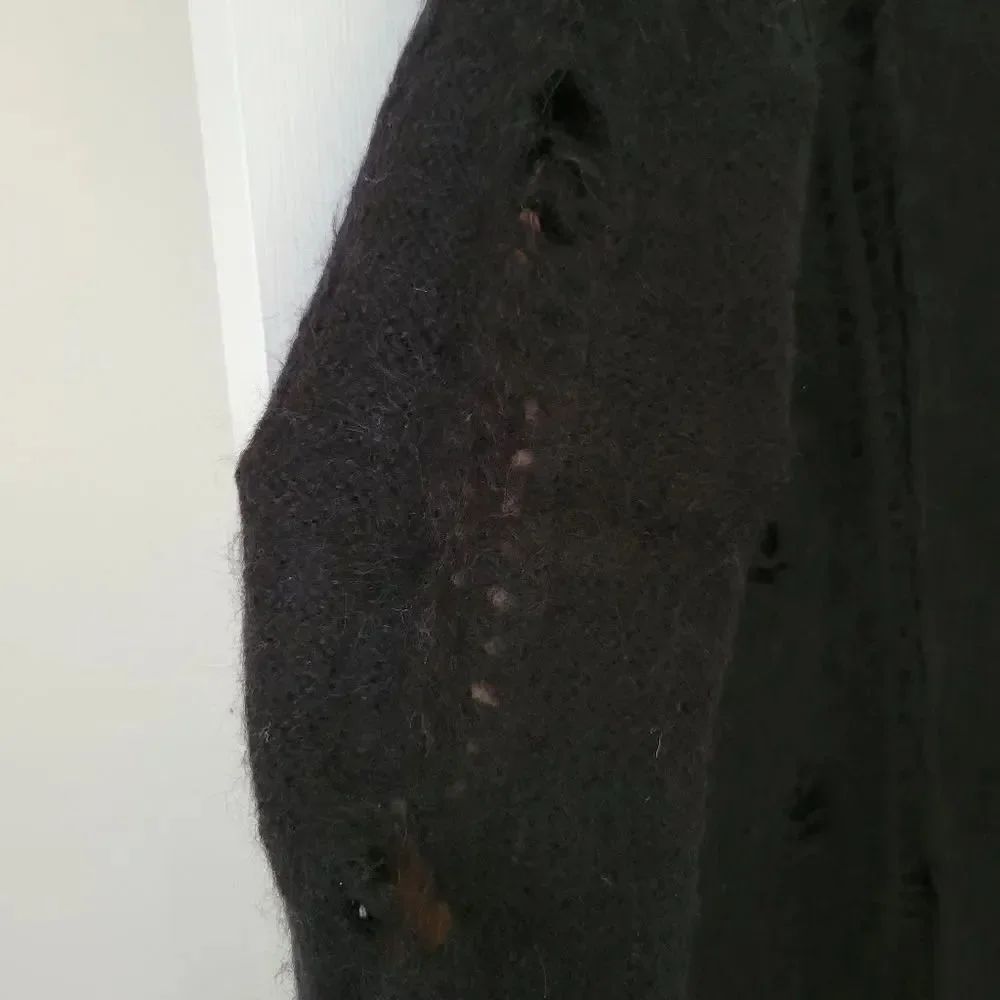 360 Sweater Orena Distressed Cashmere Sweater - Picture 7 of 13